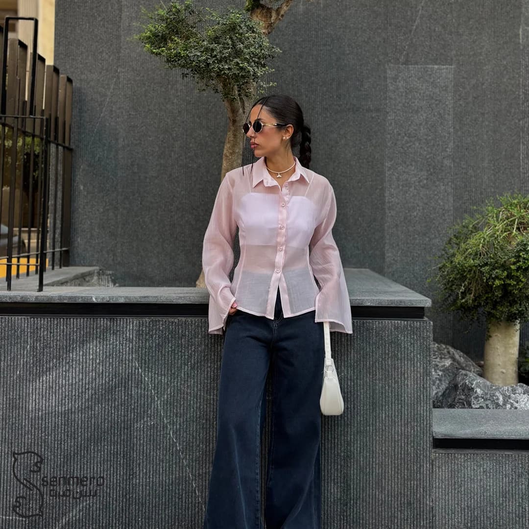 شومیز پشت گره ای کتی