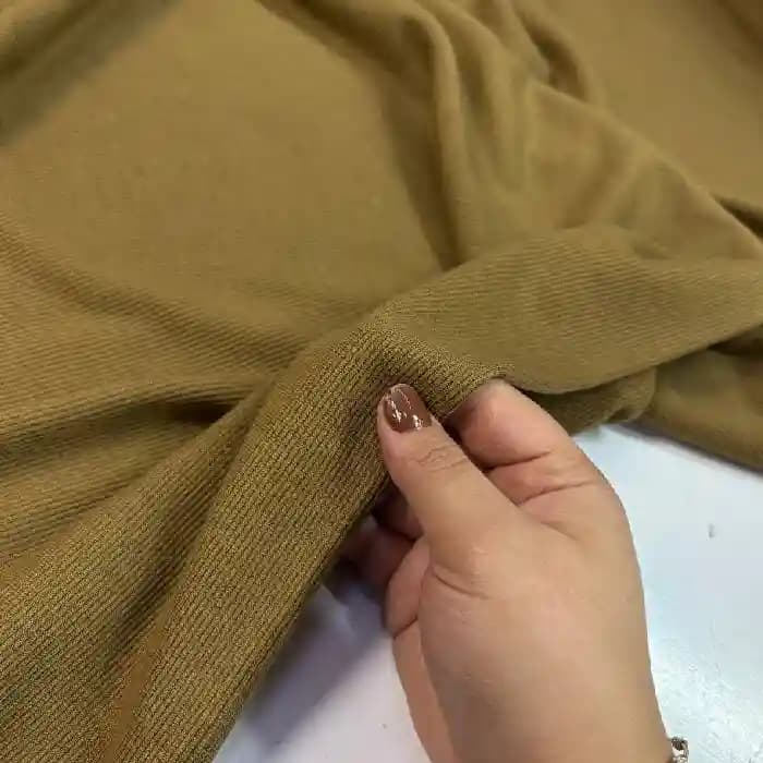 تریکو کبریتی ریز رنگ کرم تیره