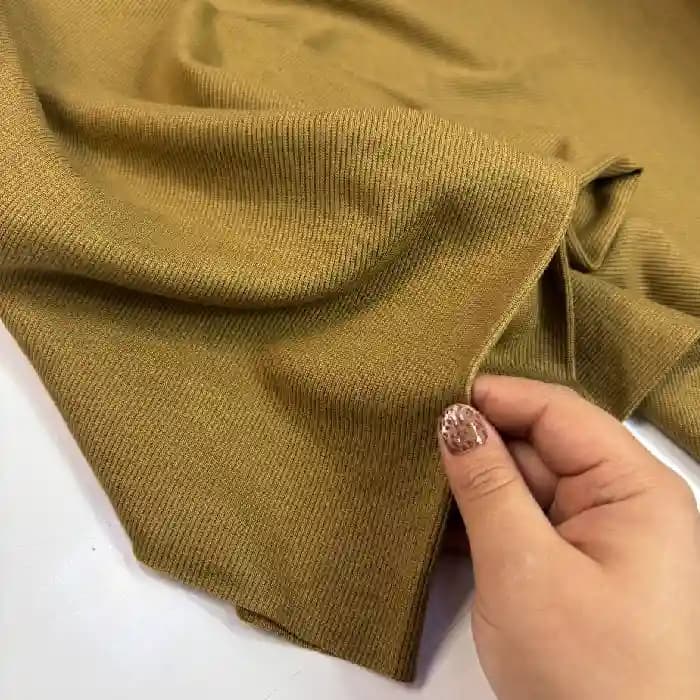 تریکو کبریتی ریز رنگ کرم تیره — تصویر ۲