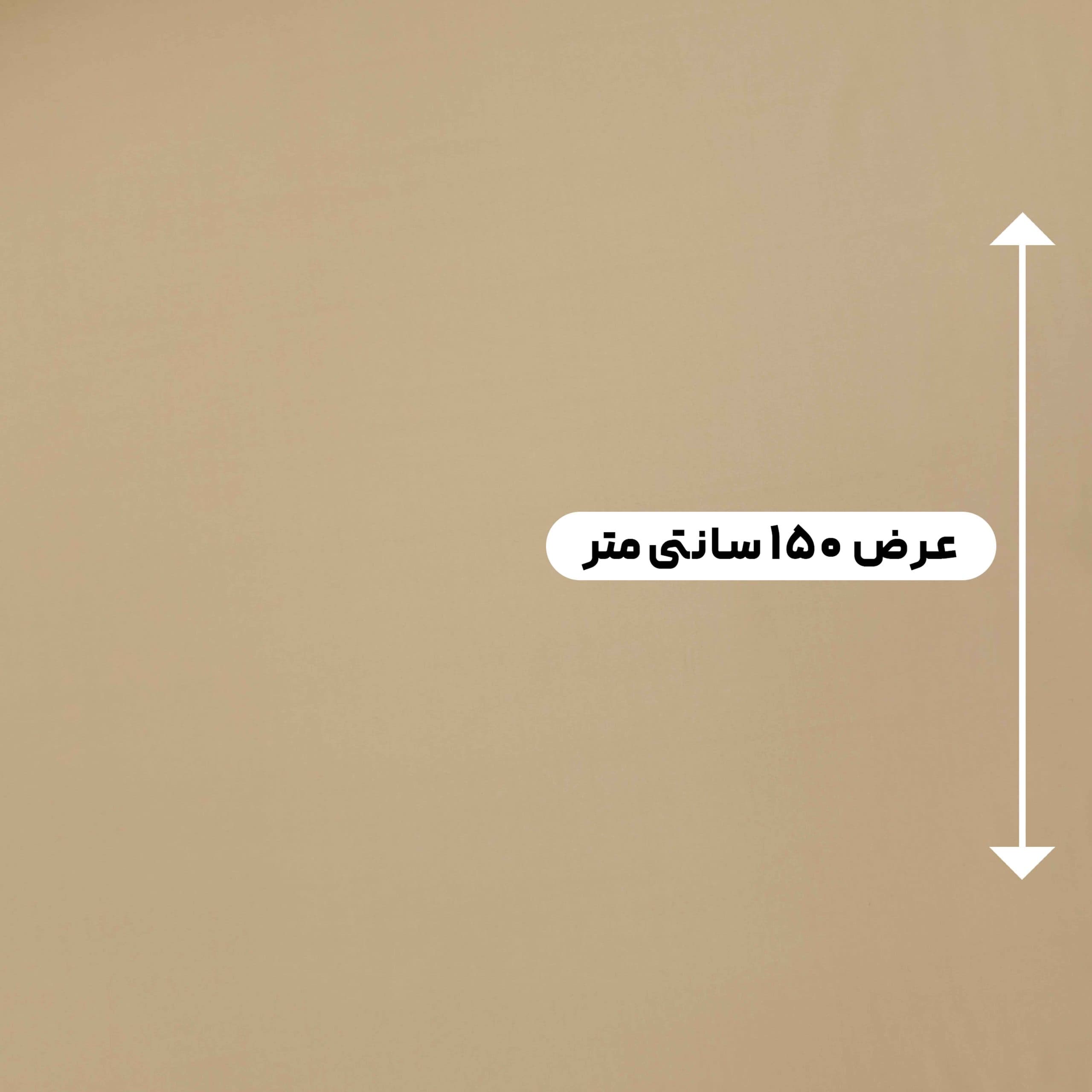 بارانی سانتانا درجه یک رنگ شتری — تصویر ۲