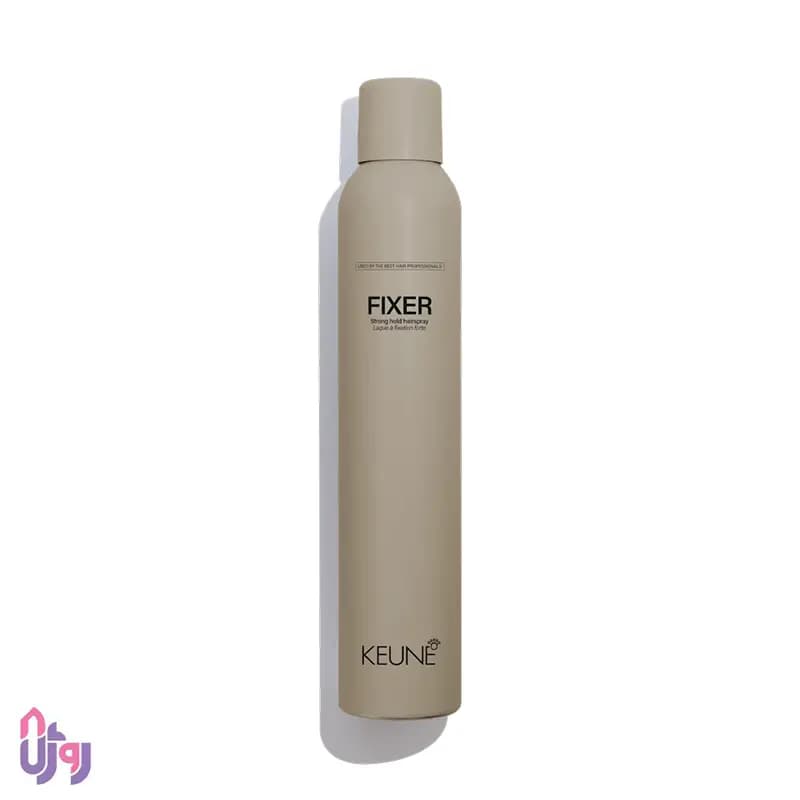 اسپری مو کئون KEUNE مدل استایل فیکسر Style Fixer فیکس کننده مو با قابلیت نگهدارندگی بالا Strong Hold حجم 300 میل — تصویر ۴