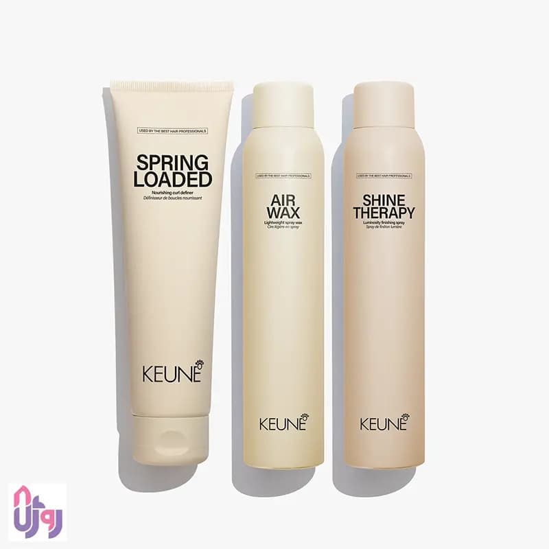 اسپری مو کئون KEUNE مدل واکس اسپری سبک ضدوز Style Air Wax حجم 200 میل — تصویر ۳