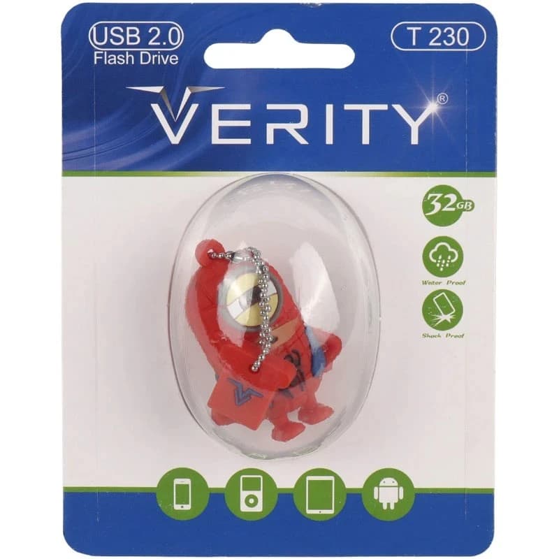 فلش مموری عروسکی Verity مدل T230 با ظرفیت 64 گیگابایت — تصویر ۳