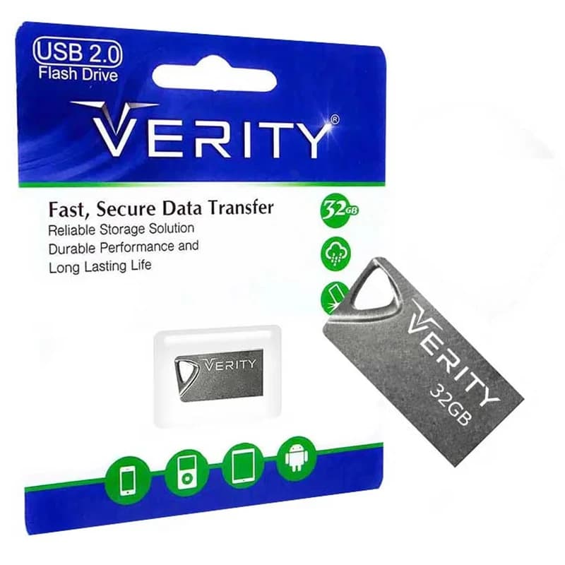 فلش مموری Verity مدل V812 با ظرفیت 32 گیگابایت — تصویر ۲