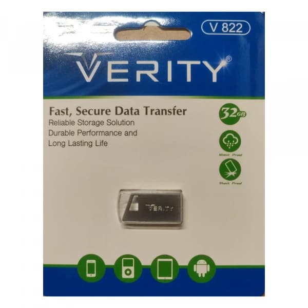 فلش مموری Verity مدل V822 با ظرفیت 32 گیگابایت — تصویر ۳