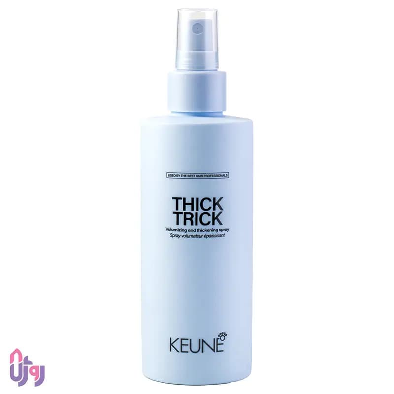 اسپری حجم‌دهنده و ضخیم‌کننده مو کئون KEUNE مدل تیک تریک Thick Trick حجم 200 میلی‌لیتر — تصویر ۶