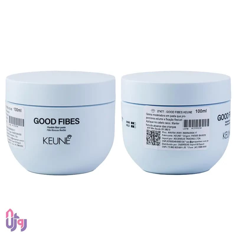 حالت‌دهنده مو کئون KEUNE مدل خمیر فیبری منعطف گود فیبس Good Fibes Flexible Fiber Paste حجم 100 میلی‌لیتر — تصویر ۲
