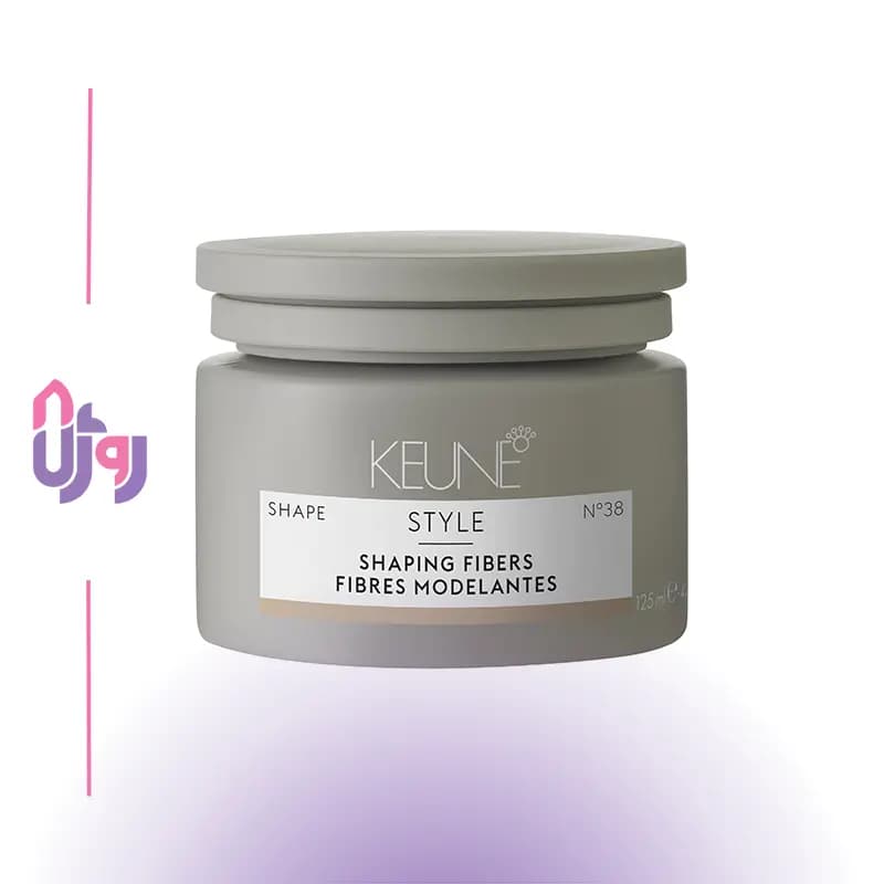 حالت‌دهنده مو کئون KEUNE مدل واکس فیبری Style Shaping Fibers حجم 125 میلی‌لیتر
