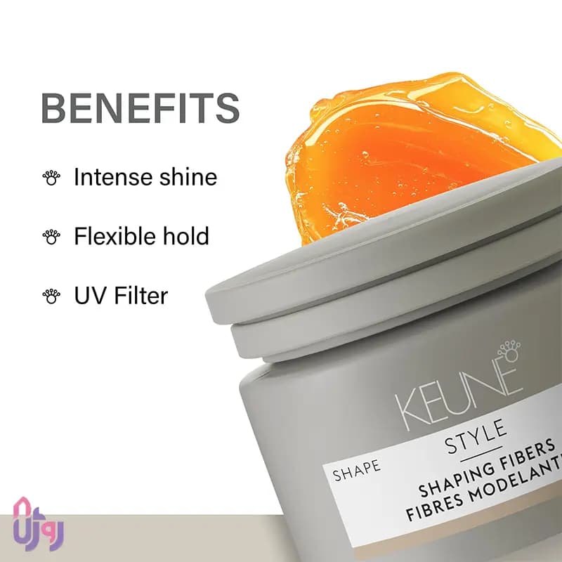 حالت‌دهنده مو کئون KEUNE مدل واکس فیبری Style Shaping Fibers حجم 125 میلی‌لیتر — تصویر ۵