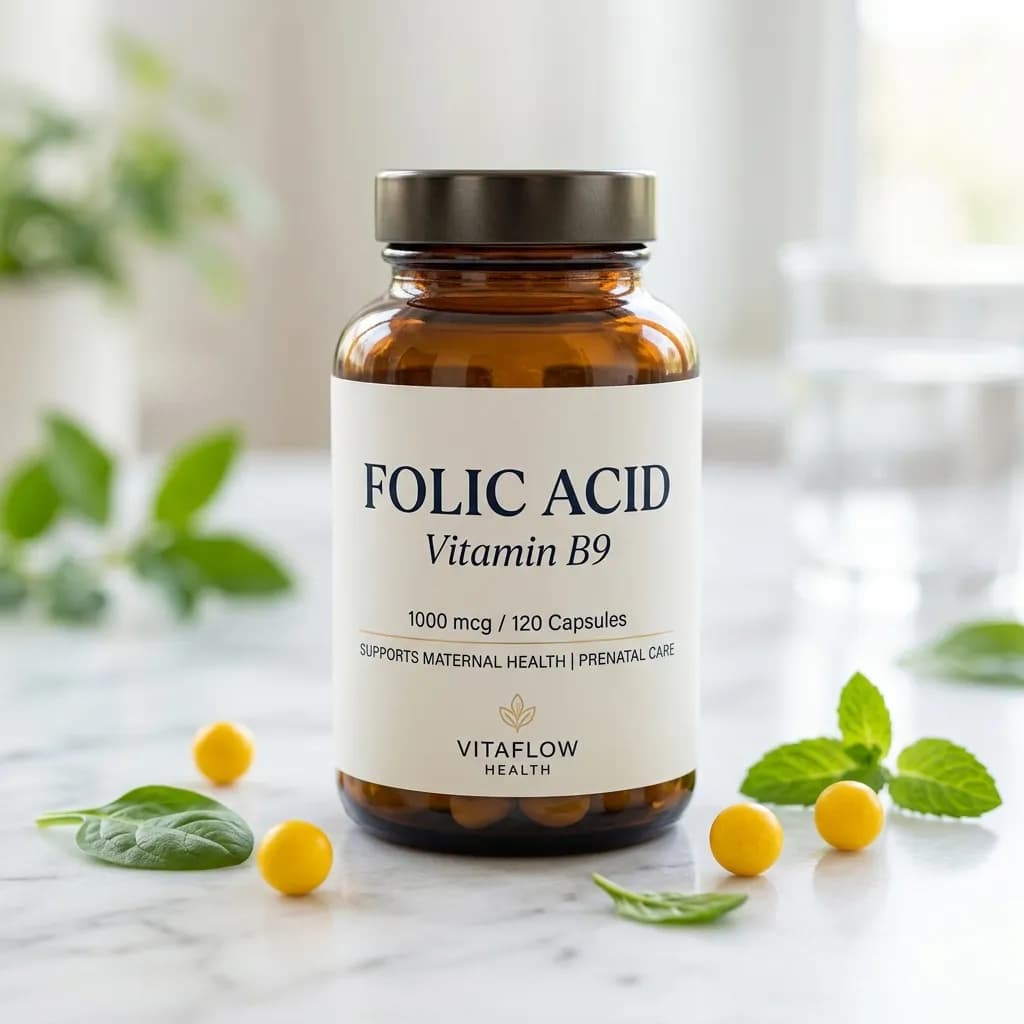 فولیک اسید (ویتامین B9)