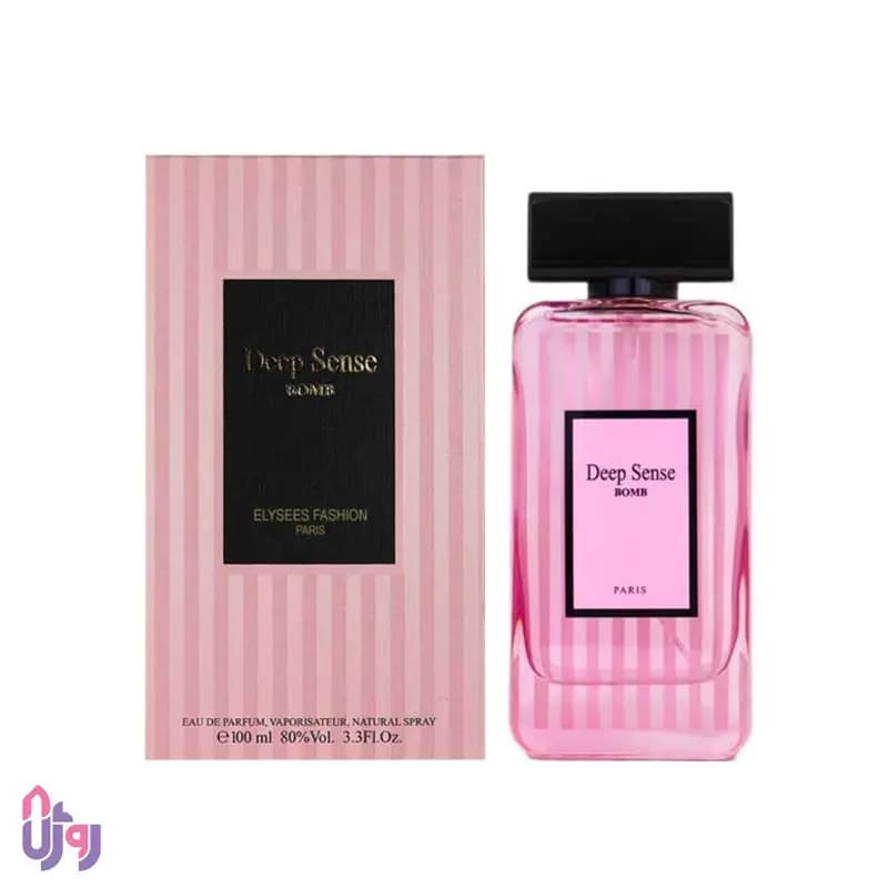 عطر ادوپرفیوم زنانه الیزه فشن Elysees Fashion مدل دیپ سنس بمب Deep Sense Bomb پرایم کالکشن حجم 100 میلی‌لیتر — تصویر ۴