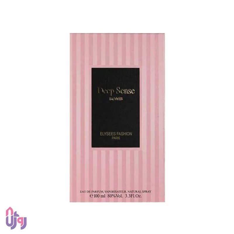 عطر ادوپرفیوم زنانه الیزه فشن Elysees Fashion مدل دیپ سنس بمب Deep Sense Bomb پرایم کالکشن حجم 100 میلی‌لیتر — تصویر ۳