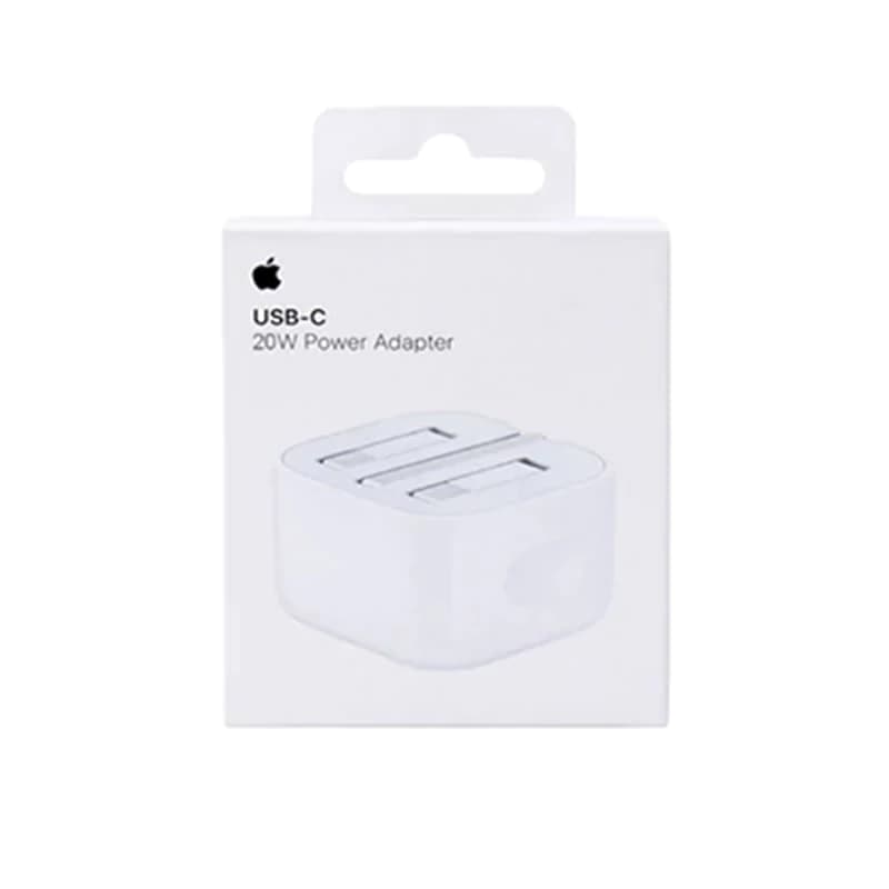 شارژر ۲۰ وات آیفون مدل MHJF3ZE/A | نسخه های‌کپی مناسب iPhone 13 Pro Max — تصویر ۳