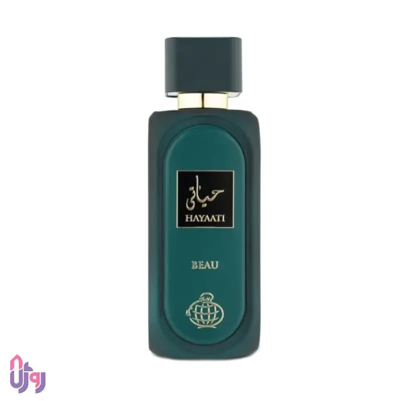 عطر ادوپرفیوم مردانه فراگرنس ورد Fragrance World مدل حیاتی بیو Hayaati Beau حجم 100 میلی‌لیتر — تصویر ۷