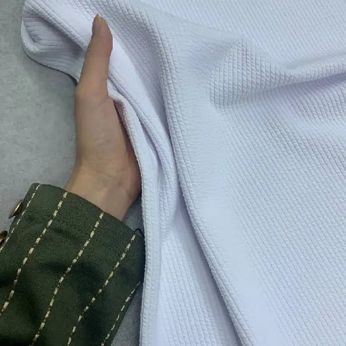مراکشی فیتیله ای رنگ سفید — تصویر ۳