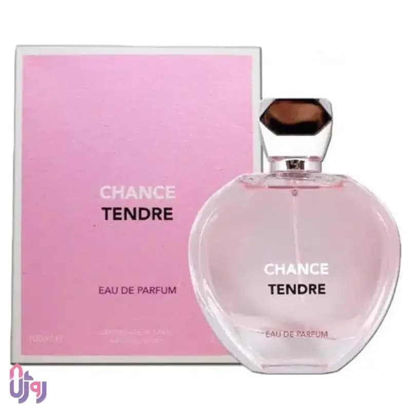 عطر ادو پرفیوم زنانه فراگرنس ورد Fragrance World مدل چنس تندر Chance Tendre حجم 100میلی‌لیتر — تصویر ۵