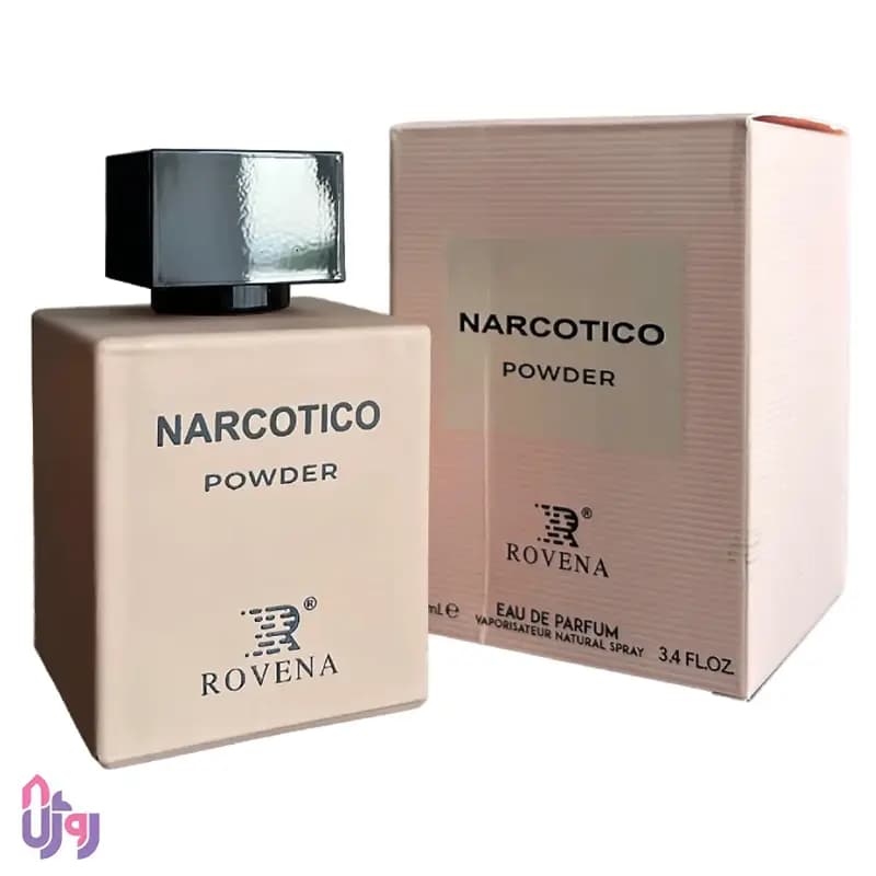 عطر ادوپرفیوم زنانه روونا Rovena مدل نارکوتیکو پودر Narcotico Powder حجم 100میلیلیتر — تصویر ۵