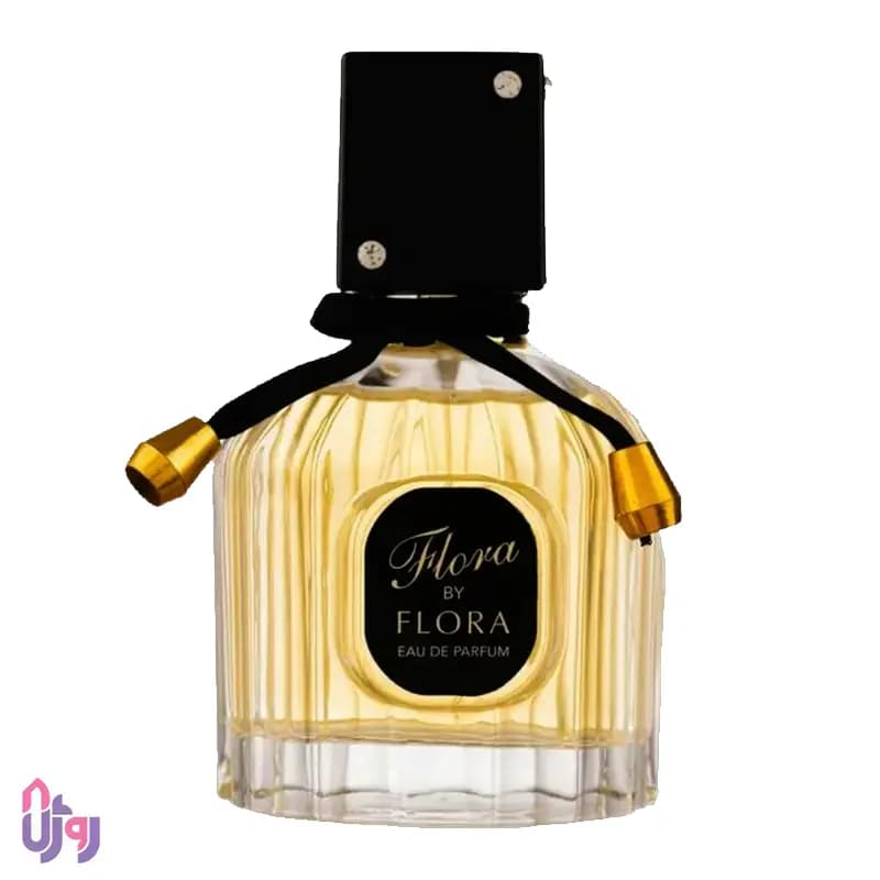 عطر ادو پرفیوم زنانه فراگرنس ورد Fragrance World مدل فلورا بای فلورا Flora by Flora حجم 100میلی‌لیتر — تصویر ۳