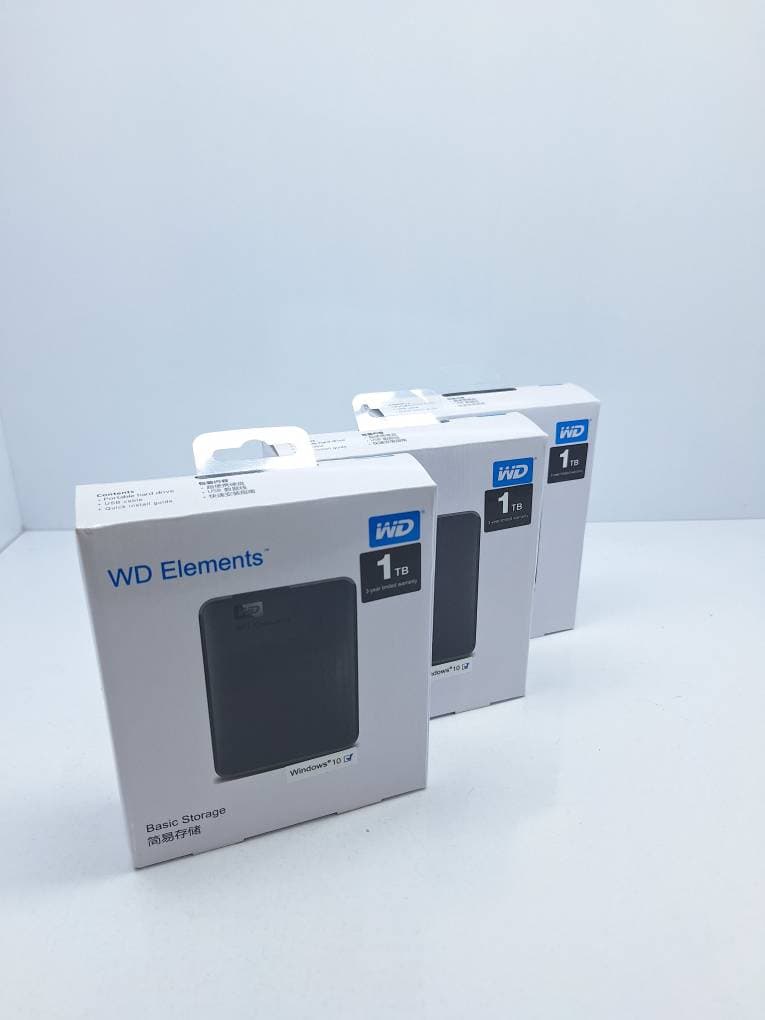 هارد اکسترنال وسترن دیجیتال پک شده 1TB — تصویر ۶