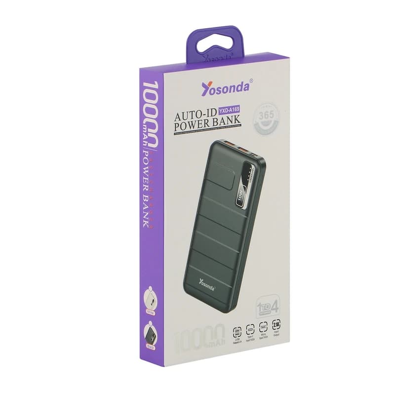 پاوربانک یوسوندا ظرفیت 10000mAh مدل YXD-A169 — تصویر ۳