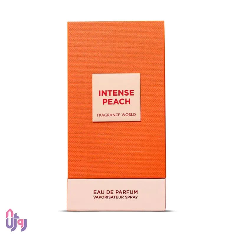 عطر ادوپرفیوم فراگرنس ورد Fragrance World مدل اینتنس پیچ Intense Peach حجم 80 میلی‌لیتر — تصویر ۴