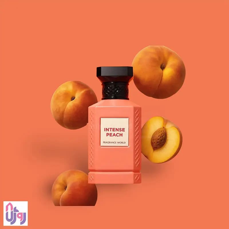 عطر ادوپرفیوم فراگرنس ورد Fragrance World مدل اینتنس پیچ Intense Peach حجم 80 میلی‌لیتر — تصویر ۷