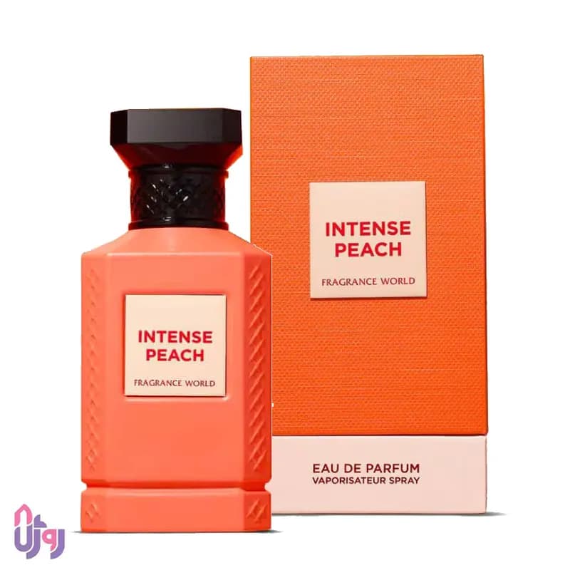 عطر ادوپرفیوم فراگرنس ورد Fragrance World مدل اینتنس پیچ Intense Peach حجم 80 میلی‌لیتر — تصویر ۵