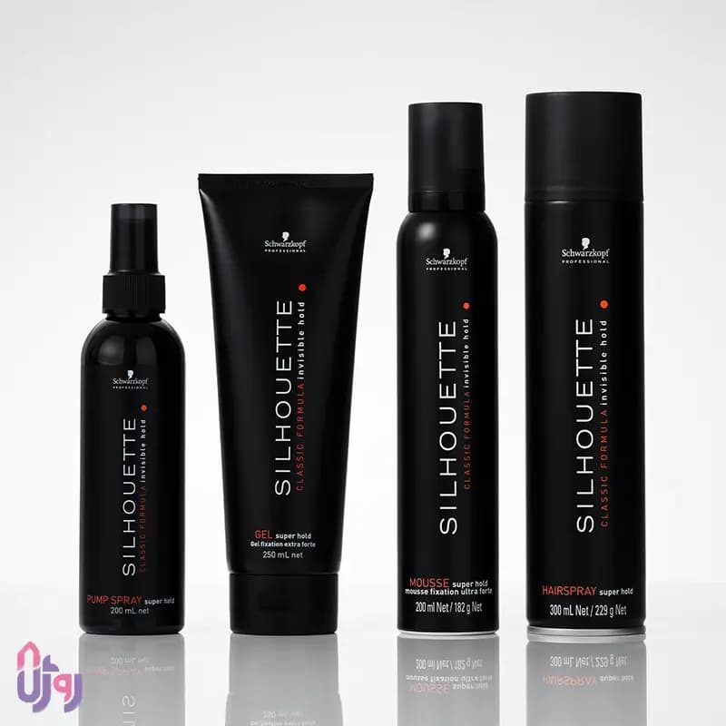 اسپری حالت دهنده مو شوارتسکف پروفشنال Schwarzkopf Professional مدل اسپری پمپی سیلوئت فوق‌قوی Silhouette Pump Spray Super Hold حجم 200ml — تصویر ۸