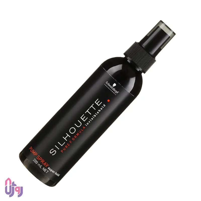 اسپری حالت دهنده مو شوارتسکف پروفشنال Schwarzkopf Professional مدل اسپری پمپی سیلوئت فوق‌قوی Silhouette Pump Spray Super Hold حجم 200ml — تصویر ۲