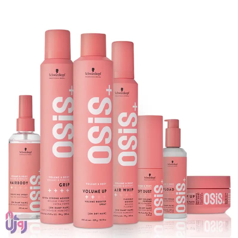 اسپری حجم دهنده و حالت دهنده مو شوارتسکف پروفشنال Schwarzkopf Professional مدل اوسیس OSiS+ Hairbody Bodifying Spray حجم 200 میلی‌لیتر — تصویر ۸