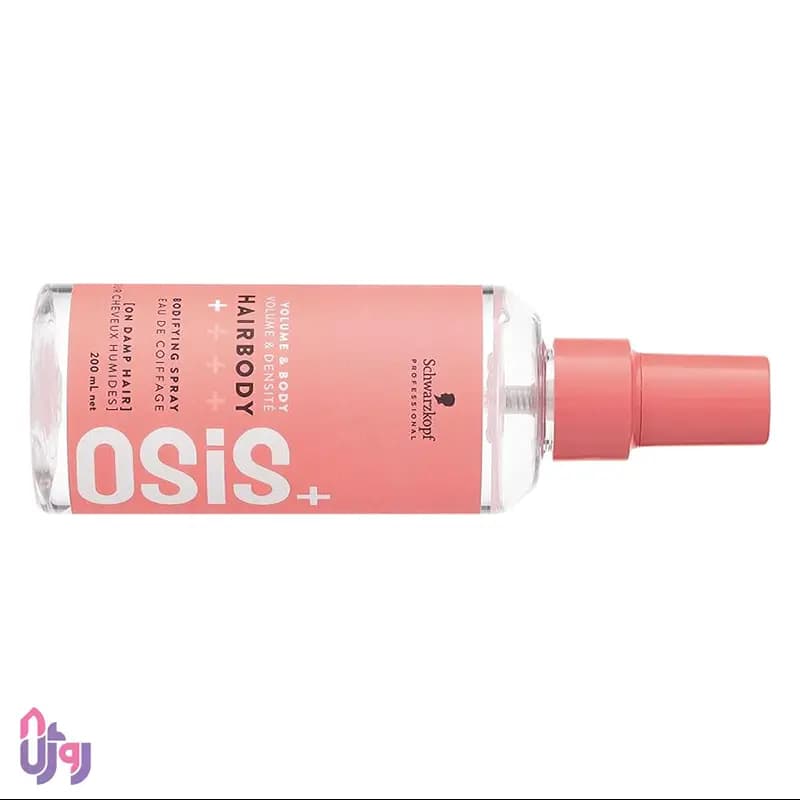 اسپری حجم دهنده و حالت دهنده مو شوارتسکف پروفشنال Schwarzkopf Professional مدل اوسیس OSiS+ Hairbody Bodifying Spray حجم 200 میلی‌لیتر — تصویر ۲