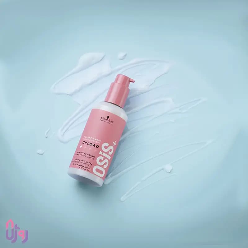 کرم حجمدهنده مو شوارتسکف پروفشنال Schwarzkopf Professional مدل اوسیس پلاس Bodifying Cream OSiS+ Upload حجم 200 میلیلیتر — تصویر ۷