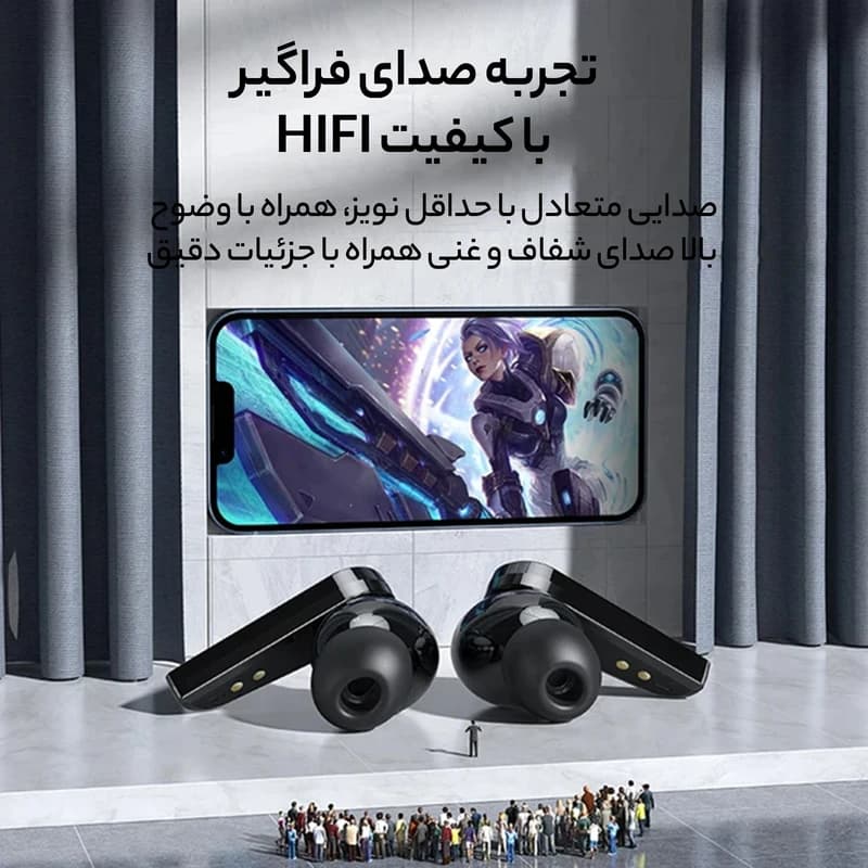 هدفون بلوتوثی سی بای مدل Saybuuy C4 — تصویر ۷