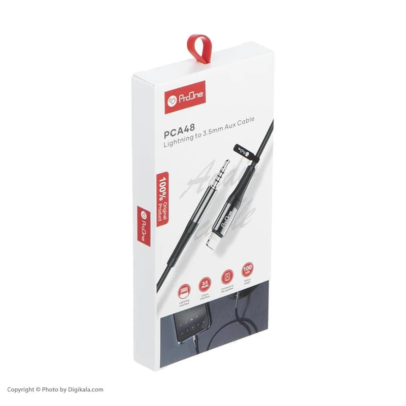 کابل تبدیل لایتنینگ به AUX پرووان مدل ProOne PCA48 — تصویر ۲