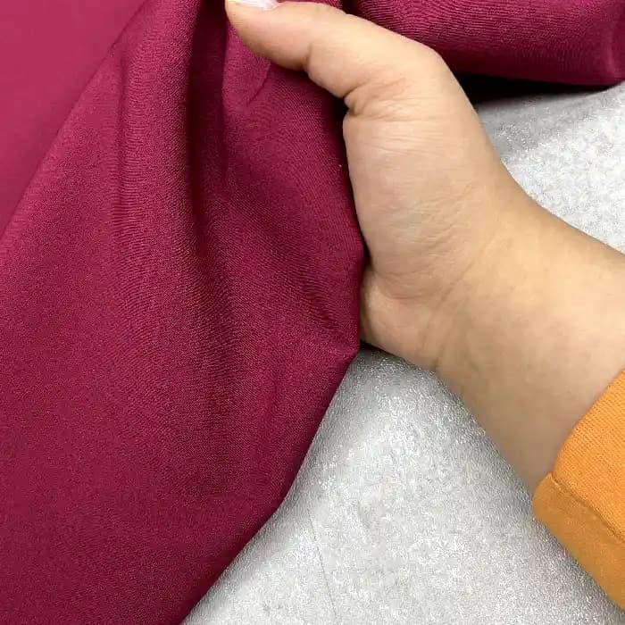 کرپ دیور رنگ مرجانی — تصویر ۳