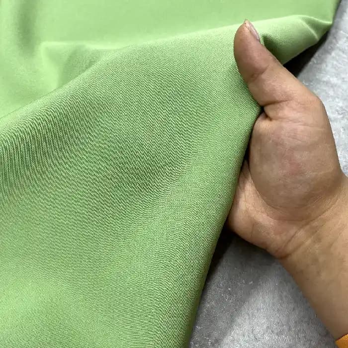کرپ دیور رنگ سبز پاستیلی — تصویر ۴