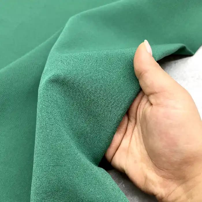 کرپ دیور رنگ سبز — تصویر ۴