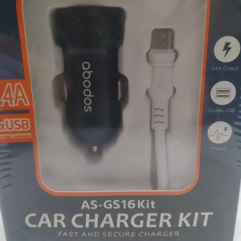 شارژر فندکی 2 پورت آبودوس مدل AS-GS16 — تصویر ۴