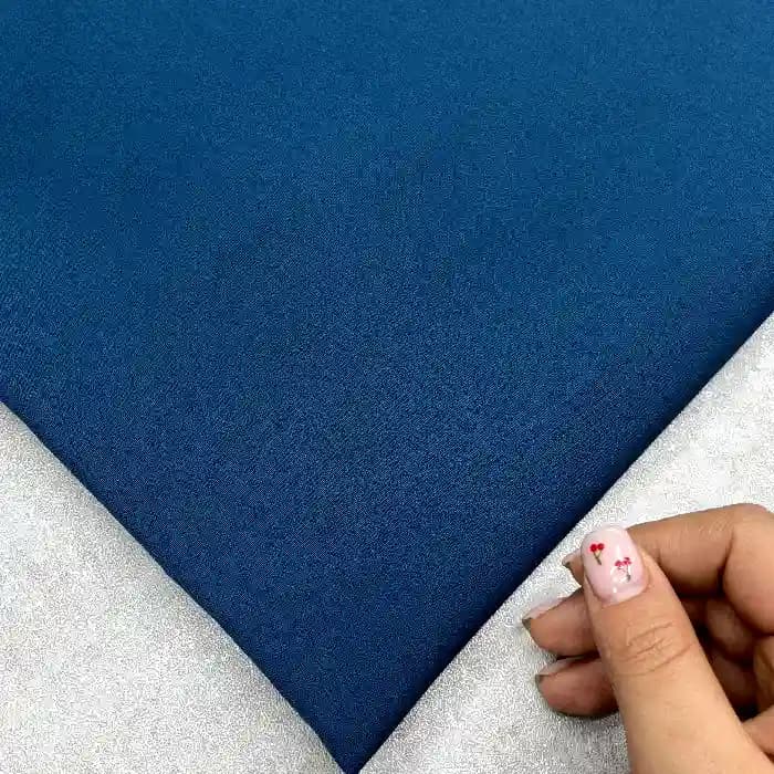 کرپ دیور رنگ سبز آبی — تصویر ۲
