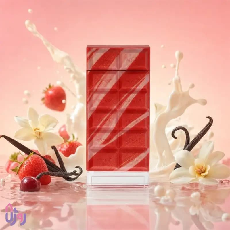 عطر ادکلن آرمافARMAF مدل دی لایتس دبی دلیکسی رد ولوت ARMAF Delights Dubai Delicacy Red Velvet ادو پرفیوم 70 میلیلیتر — تصویر ۸