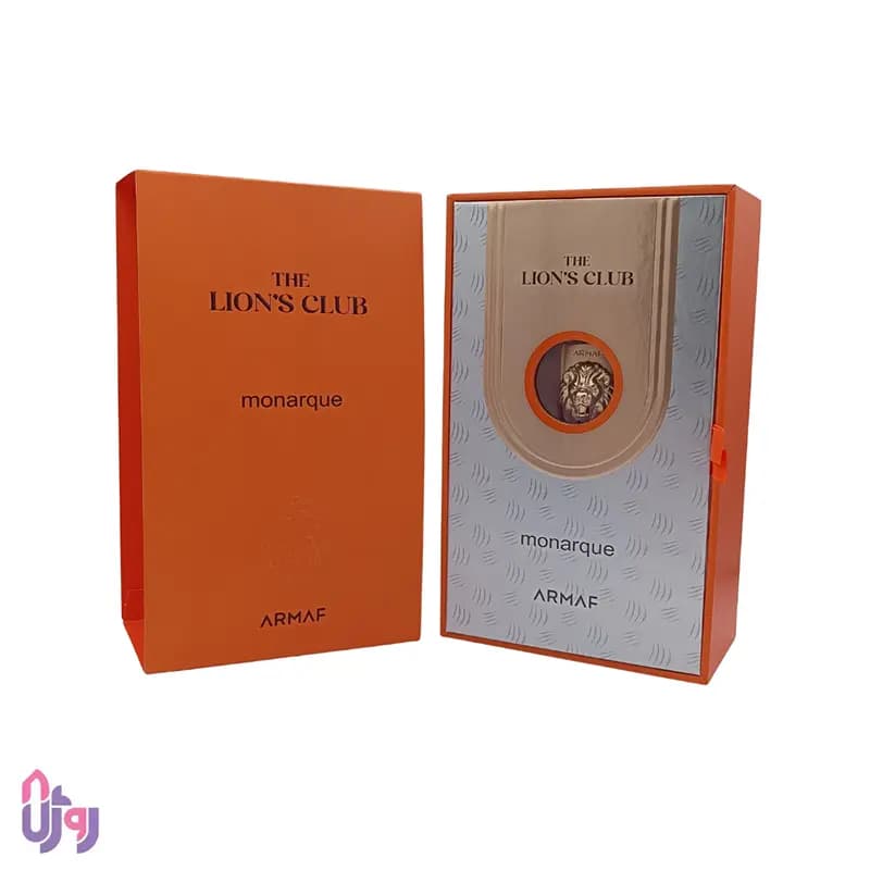 عطر ادکلن مردانه آرماف ARMAF مدل ادو پرفیوم لاینز کلاب مونارک The Lion’s Club Monarque حجم 100 میلیلیتر — تصویر ۳