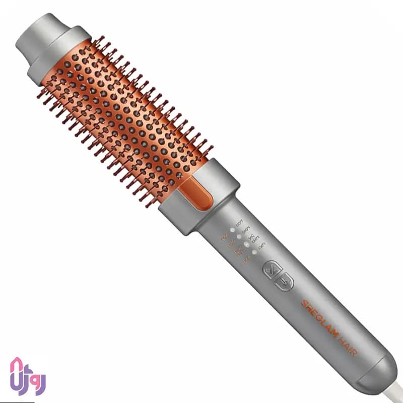 برس حرارتی حالت‌دهنده مو شیگلم هیر SHEGLAM مدل It-Curl Thermal Blowout Brush سایز 38 میلی‌متر — تصویر ۲