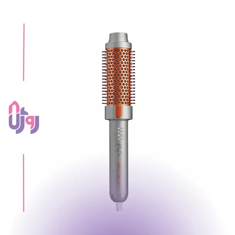 برس حرارتی حالت‌دهنده مو شیگلم هیر SHEGLAM مدل It-Curl Thermal Blowout Brush سایز 38 میلی‌متر