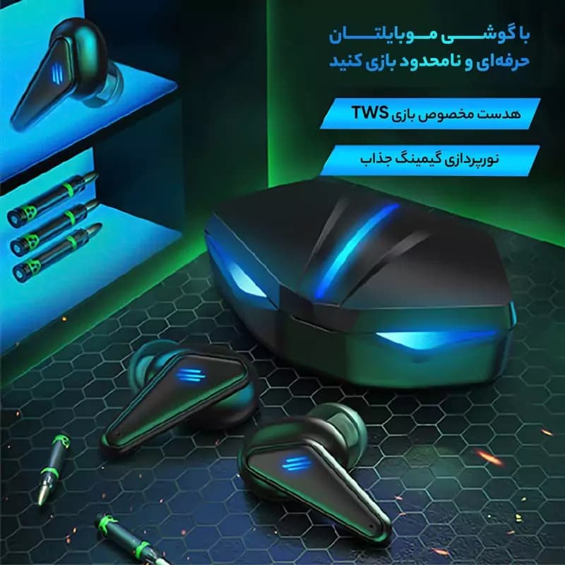 هندزفری بلوتوثی مدل K55 — تصویر ۴