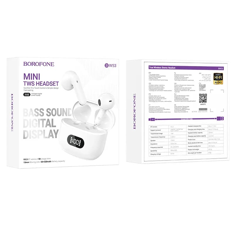 هدفون بیسیم borofone BW53 wireless Headphone — تصویر ۵