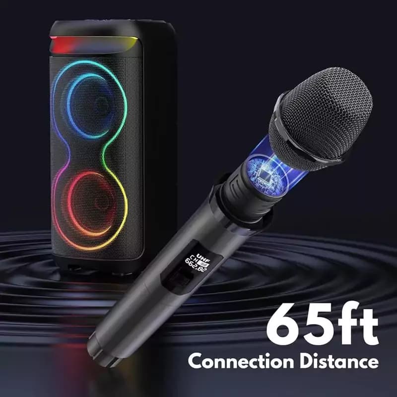 اسپیکر بلوتوثی 40 وات پارتی باکس وینر مدل Winner WB-S04 — تصویر ۴