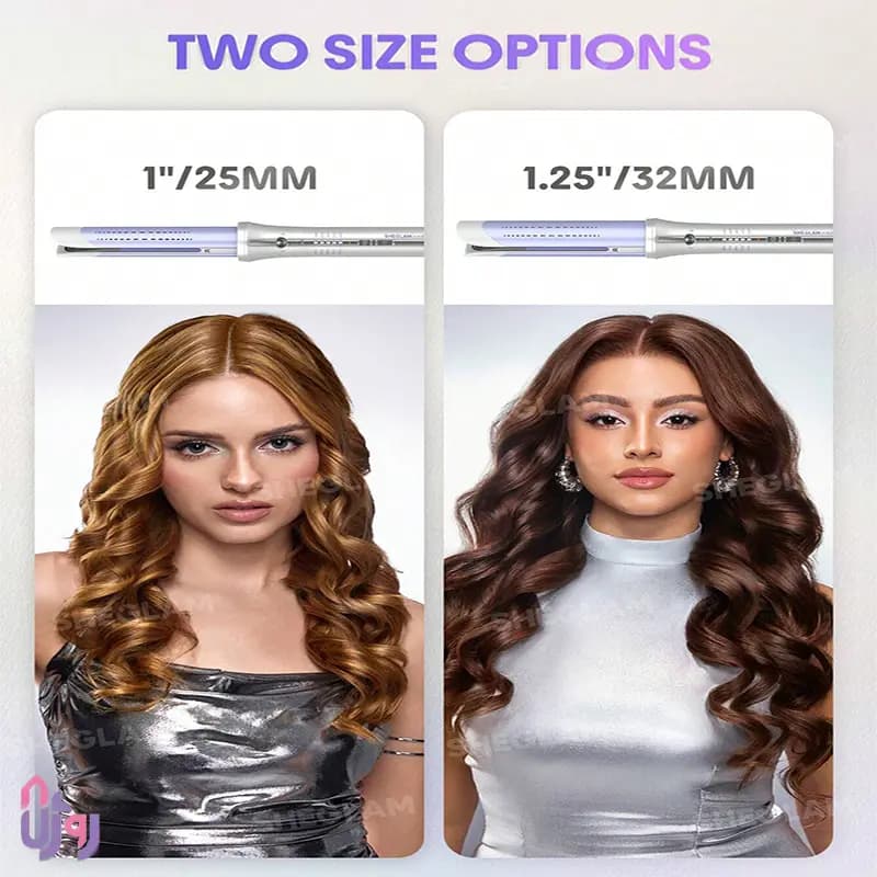 فرکننده مو شیگلم هیر SHEGLAM مدل کرلی ایرفلو استایلر پرو One Touch Airflow Styler Pro سایز 32 میلیمتر — تصویر ۶
