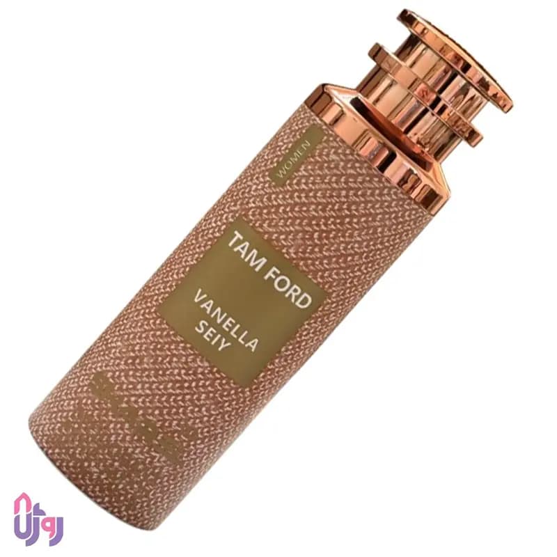 اسپری دئودورانت زنانه شارل SHAREL مدل تام فورد وانیلا TOM FORD VANELLA SEIY حجم 200 میلی‌لیتر — تصویر ۲