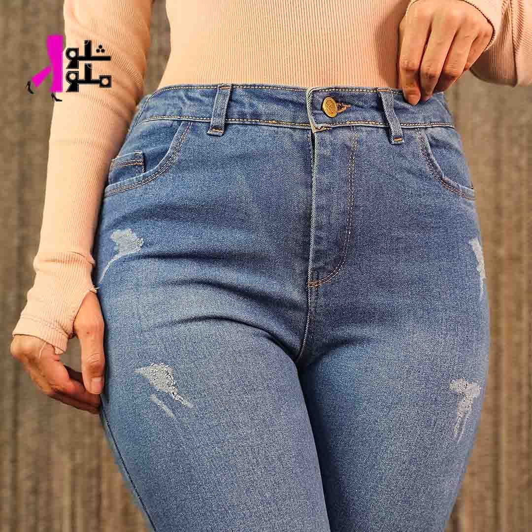 شلوار مام فیت قد 100 کد 2428 — تصویر ۸