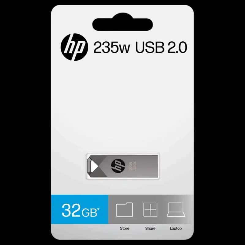 فلش مموری hp مدل V235W ظرفیت 32 گیگابایت — تصویر ۳